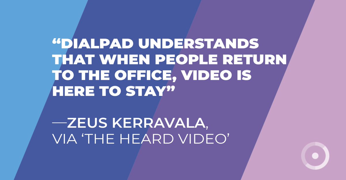 🎥 @DaveMichels & @zkerravala give a quick recap on our recent unification with @DialpadHQ. Thx to @TheHeardVid for hosting! highfive.social/heardvideo #videoconferencing #workfromanywhere #remotework #wfh