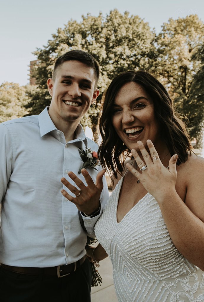 Reilly_Erin14's tweet photo. Yeah, I’m sure everyone knows by now but..
IM OFFICIALLY WITH MY BABY FOR LIFE 💍 We’ve known for a long while now that we wanted this forever, getting married over this weekend though, was not how we originally planned it. WHO CARES. I love you forever, B. 💕🤩 📸: @aajeana https://t.co/iPUzOTVBwj