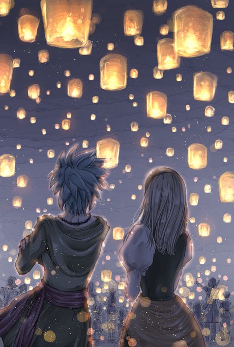 さりゅー モチさんが冒険日記第八話 ランタン祭りの夜 にイラストを付けてくださいました T Co 7oyazb9tld Twitter