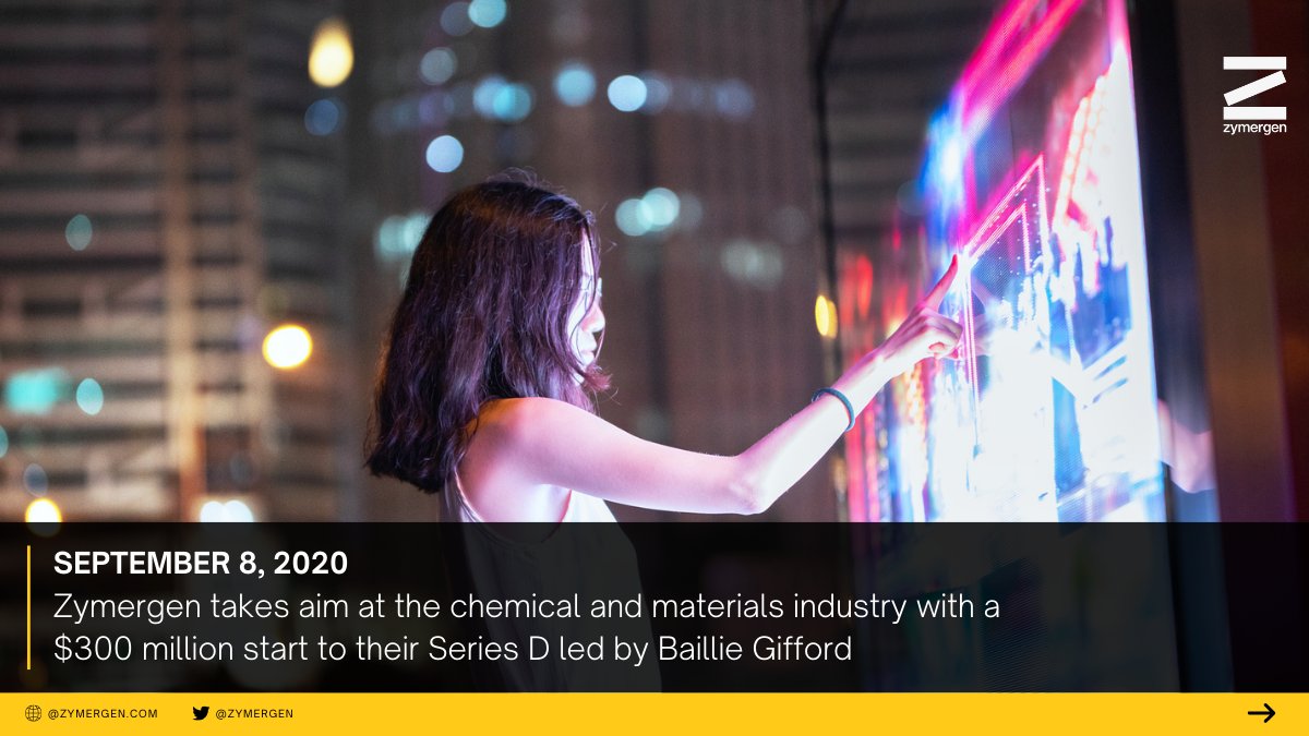 Today we're thrilled to announce $300m in new investment, including initial Series D funding led by <a href="/BaillieGifford/">Baillie Gifford</a>. 🙏 to all our investors as we take another giant leap towards our vision of better products made in better ways for people and the planet. zymer.link/2ZhRwdd