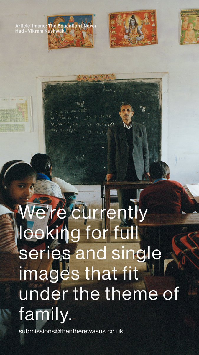 Then There Was Us We Re Opening Up Submissions For Issue 3 If You Have A Series Stand Alone Image Or Writing Under The Theme Of Family Then We D Love To