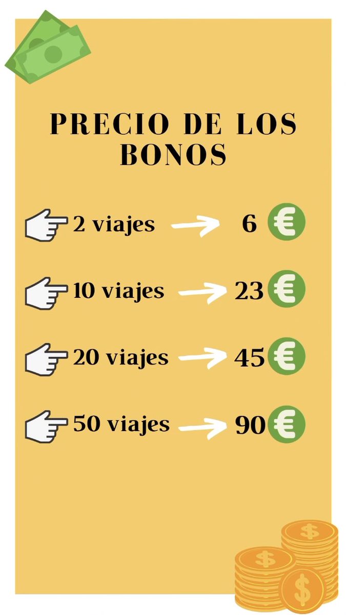 CampusAspe's tweet photo. Precio de los Bonos https://t.co/LCnzDe51cf