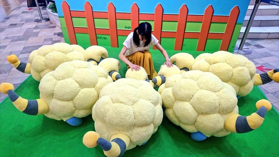 mareep plush life size