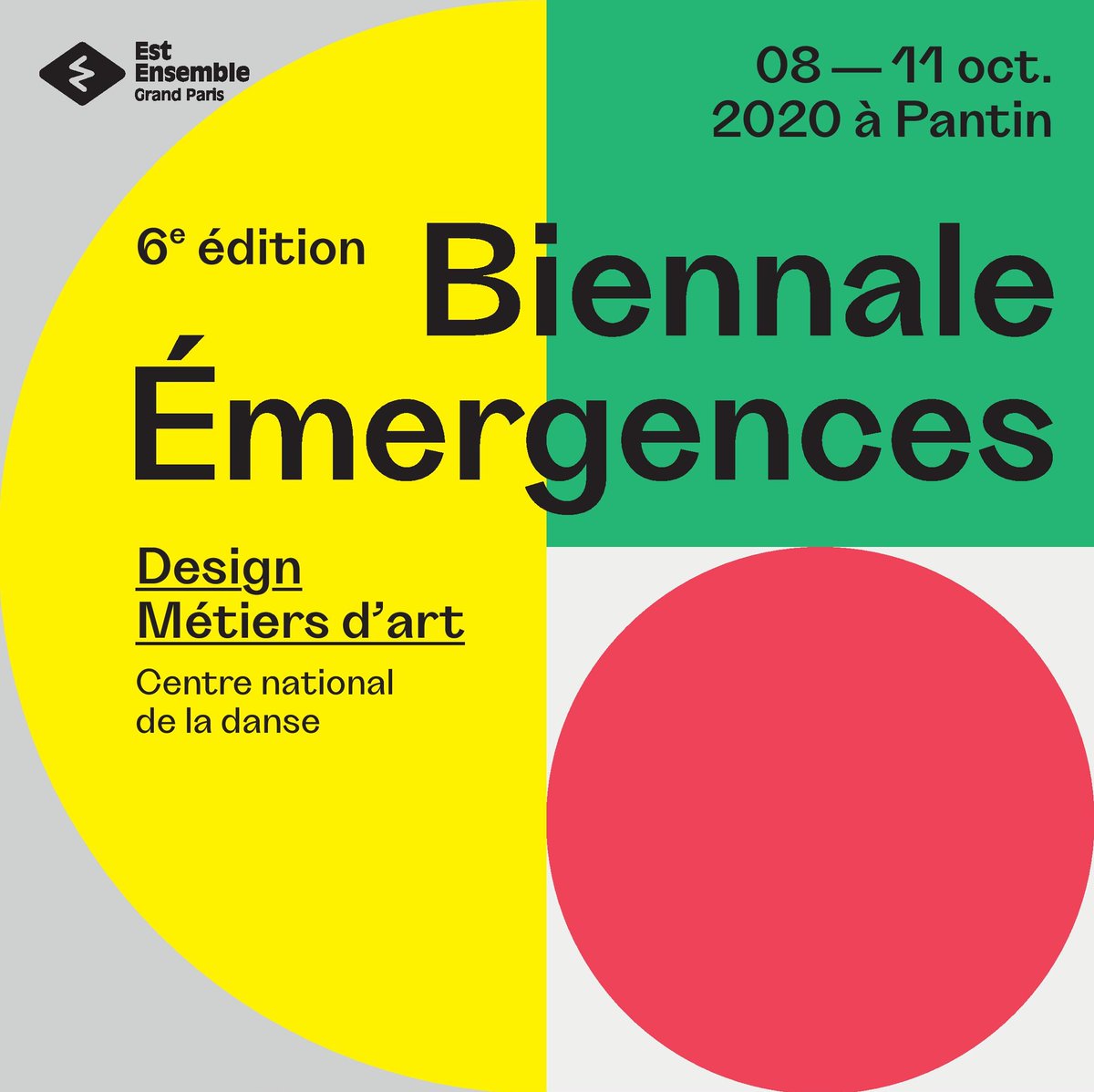Emergences_'s tweet photo. [J-30 - Biennale Émergences]
Retrouvez-nous dans un mois pour la 6ème édition de la biennale #emergences au CND de Pantin.
➡️ Organisée par @EstEnsemble, elle rassemblera du 8 au 11 Octobre environ 350 créations autour de la thématique "Ressources".
➡️https://t.co/r5F9akECwC https://t.co/uAVjf2egcy