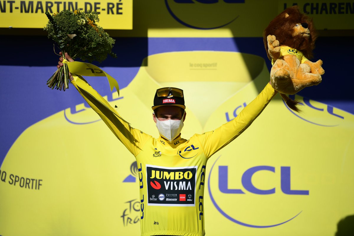 🔁 RT &amp; follow to win a Yellow Jersey signed by <a href="/rogla/">Primož Roglič</a> with <a href="/lecoqsportif/">le coq sportif</a> 💛

🔁 RT &amp; follow pour tenter de gagner un <a href="/MaillotjauneLCL/">Maillot Jaune LCL</a> signé par <a href="/rogla/">Primož Roglič</a> avec <a href="/lecoqsportif/">le coq sportif</a> 💛

#TDF2020
