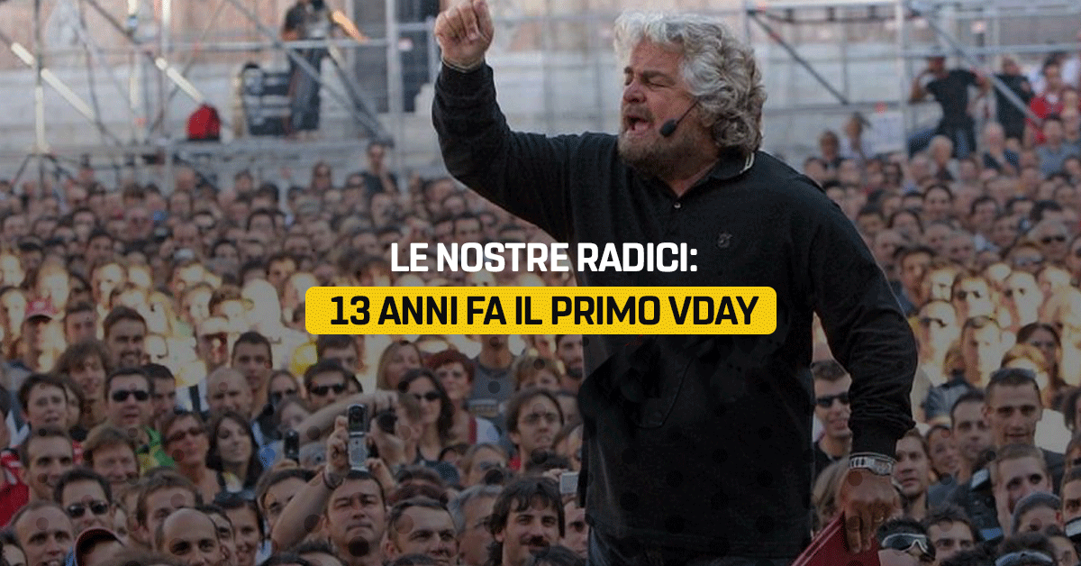 MPenikas's tweet photo. Le nostre radici: 13 anni fa il primo Vday https://t.co/bLa4uLoxxa #MoVimento5Stelle #8settembre2007 https://t.co/8vfw1OIx9j