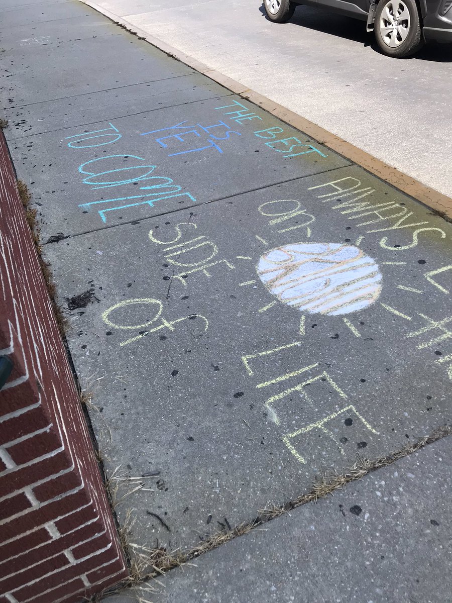 Special thanks to the WDHS RENNAISSANCE CLUB for welcoming everyone back to school with CHALK ART.  These messages go along way!!  <a href="/WDRedBank/">Red Bank Elementary</a> <a href="/OVELEM/">Oakview Elementary</a> <a href="/wdeptford/">West Deptford</a> <a href="/WDGFES/">Green-Fields School</a> <a href="/wdeptfordms/">West Deptford MS</a>