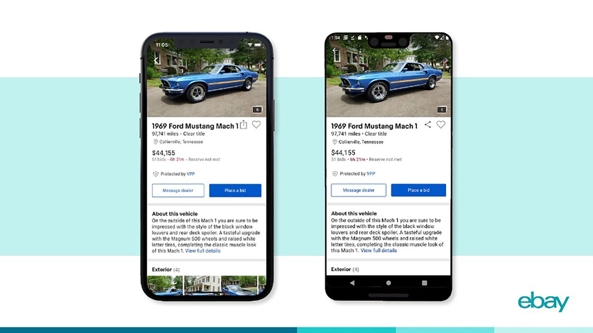 ebaytech's tweet photo. The team behind the eBay Motors app explains how @FlutterDev enabled them to build and enhance the user experience at a rapid pace: https://t.co/bqinQ65vuP https://t.co/J3Pa0emy13