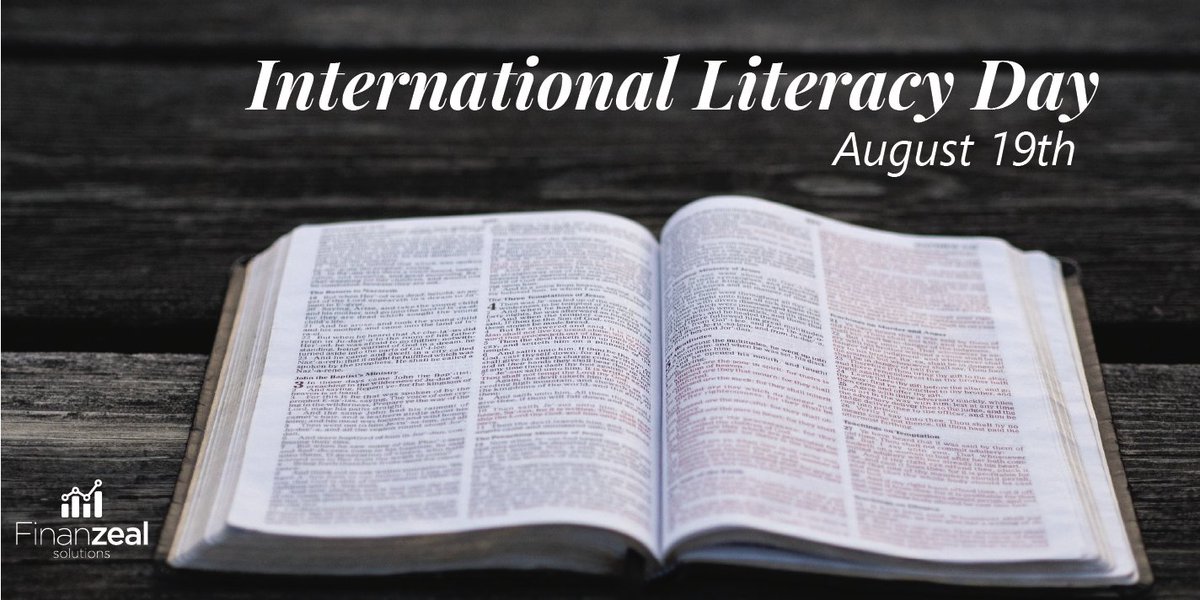 Literacy is a bridge to a whole new world. Every time a new person becomes literate the world unfolds before them.

#InternationalLiteracyDay #LiteracyDay #LiteracyKnowledge #LiteracyIsForEveryone #literacyteam #Literacyforall #Literacyisfun #Finanzeal