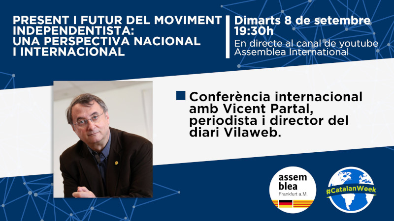 assemblea_int's tweet image. ◼️◻️ We're live now! Digital debate “Present and Future of the Catalan Pro-Independence Movement: A National and Intl. Perspective”, organised by @ANCFrankfurt with journalist @vpartal.

🔴Follow it now!
youtu.be/KLbHc_9_jAU

#CatalanWeek #StandUpForCatalonia