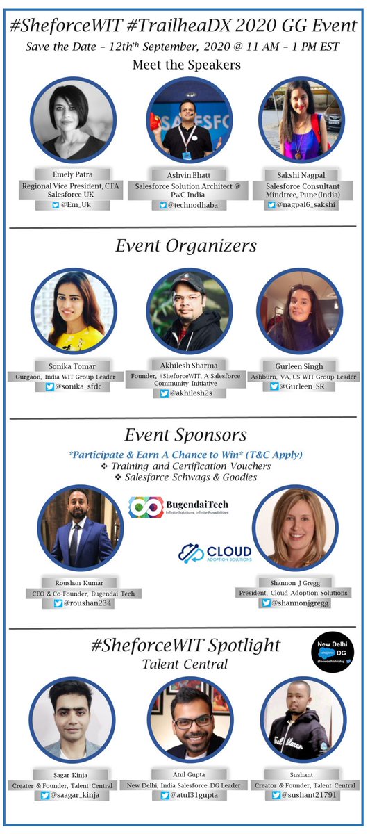 sonika_sfdc's tweet photo. #SheforceWIT @gurgaon_wit #TDx20GG #SalesforceWIT
@WITAshburngroup
*Participate & Earn A Chance to Win Certification Voucher & Schwag's*
RSVP @ https://t.co/Vhxfum1KUr
@akhilesh2s @Gurleen_SR @roushan234 @atul31gupta
@nagpal6_sakshi @sushant21791 @Em_Uk https://t.co/viFHNkMkZy