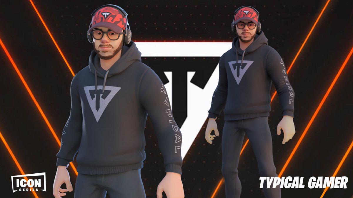 Fortnite Typical Gamer Skin Apollo On Twitter Typical Gamer Icon Series In Fortnite Let Me Know What You Guys Think Very Hard To Capture The Perfect Face Don T Bully Typicalgamer Also Fixed The Beard Chief