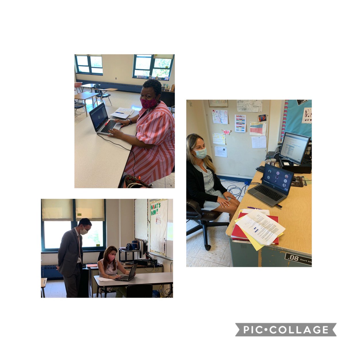 quezada1229's tweet photo. My 7th school visit of the first day school @YonkersSchools was with my teachers from @RiversidePTech #genuinecommitment #realsupport https://t.co/9WkNqYFFE9