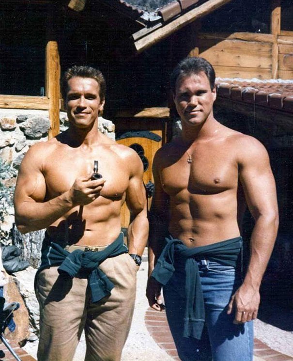 15. Arnold Schwarzenegger & Peter Kent