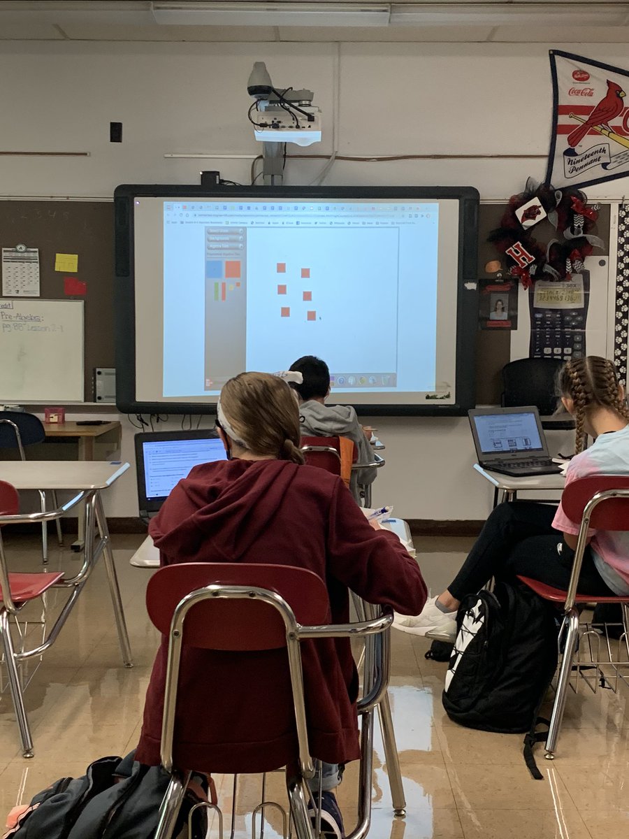 mattinglymomath's tweet image. COVID-19 has 7th grade math transitioning into using virtual manipulatives to illustrate how to add positive and negative integers. #GoBlackcats #MakeMathMatter #SuperSennThomas