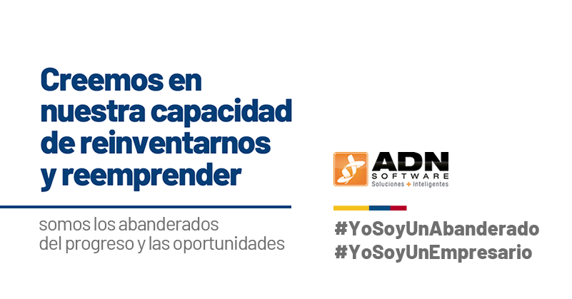 ADNSoftwareCo's tweet image. Mantenemos intacta nuestra fe en el futuro. Hacer empresa es creer que soñar en grande vale la pena, por eso cada día renovamos nuestro compromiso para mantener los empleos y aportar al desarrollo de la región. 💛💙❤  #YoSoyUnAbanderado #YoSoyUnEmpresario