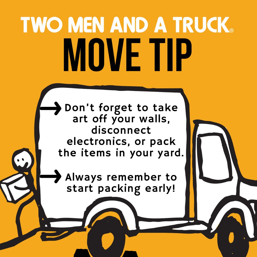 TMTNorthAurora's tweet image. Move Tip Tuesday! Here are some moving tips to help make the process easier. #MoveTips #Moving #Packing