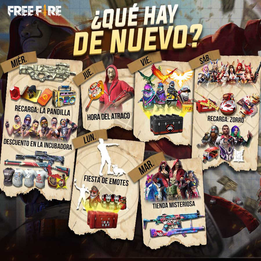 Garena Free Fire LATAM tweet media