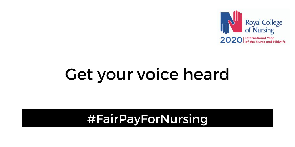 Fair Pay for Nursing is about making sure that a safety critical profession can reach safe staffing levels and fill tens of thousands of unfilled nursing jobs. Tell politicians why you support #FairPayForNursing. Simply tweet a short video and we'll share.