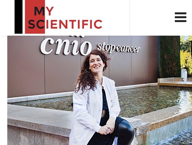 Muchas gracias a #myscientific por darme la posibilidad de hacer de altavoz del papel crucial de los #biobancos en la investigación Biomédica. myscientific.com/index.php/es/ <a href="/CNIOStopCancer/">CNIO Stop Cancer</a> @Red_Biobancos <a href="/BeaMPoveda/">Beatriz Martínez Poveda</a>