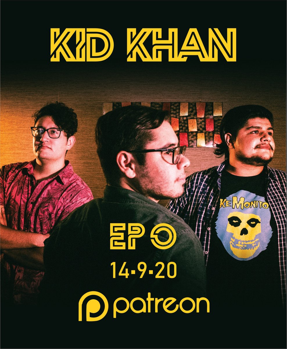 KidKhanMX's tweet photo. Nuestro nuevo EP "KID KHAN 0" estará disponible para el nivel "Kid Liebers" de nuestro Patreon el 14 de Septiembre. 

¡No pierdas la oportunidad de tener acceso anticipado a este material, así como a contenido extra de KID KHAN!

https://t.co/fuGyj8KmWg https://t.co/XHuoOznjOE