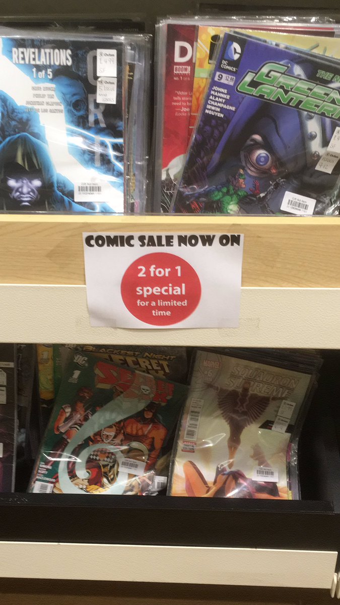2 for 1 on all comics for the foreseeable....
You know it makes sense !!!