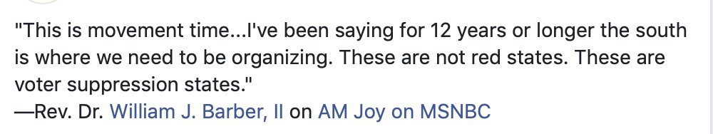 2/ States with a large number of non-whites are in the South and Southwest. Red states in the South are really voter suppression statesMakes sense, right? Shrink a white nationalist party by working on the voter suppression problem and mobilizing minority communities.