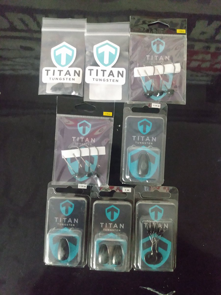 sseibert60's tweet photo. Received my order last week from TITAN Tungsten I want to thank these guys for sending what they had in stock. This is a great company to work with along with these other sponsorships.
@titantungsten
@riotbaits @thmarineteam @wreckerbaits
@ardent_reels https://t.co/j6AOfBmVY8