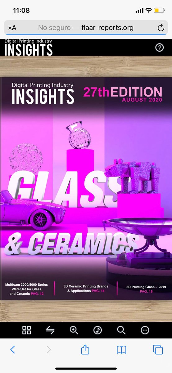 Our latest Glass and Ceramics edition can be downloaded here: buff.ly/35inWI8