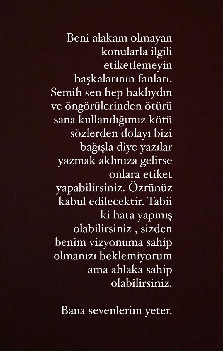 OzturkSemih's tweet photo. Konuyu anladınız siz. https://t.co/otsxG5E2y0