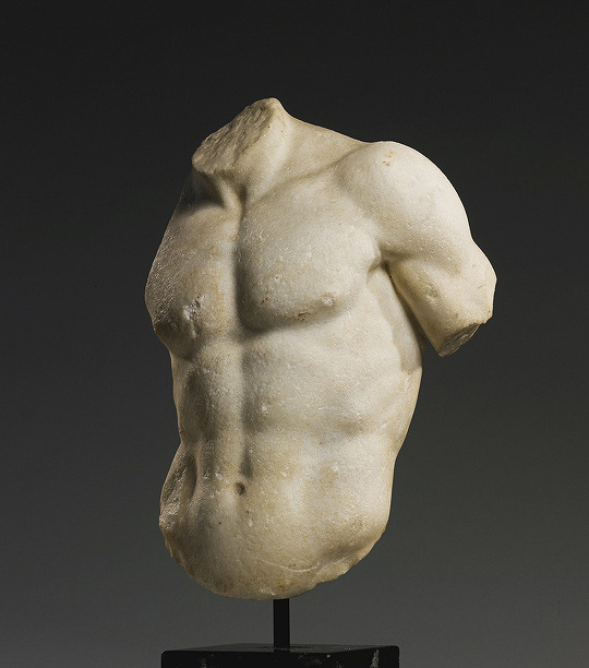 parnassion's tweet photo. Roman marble torso of a god or athlete, 

circa 1st-2nd century A.D., based on a Greek sculpture of around the 4th Century B.C. https://t.co/ih75WzkYQw