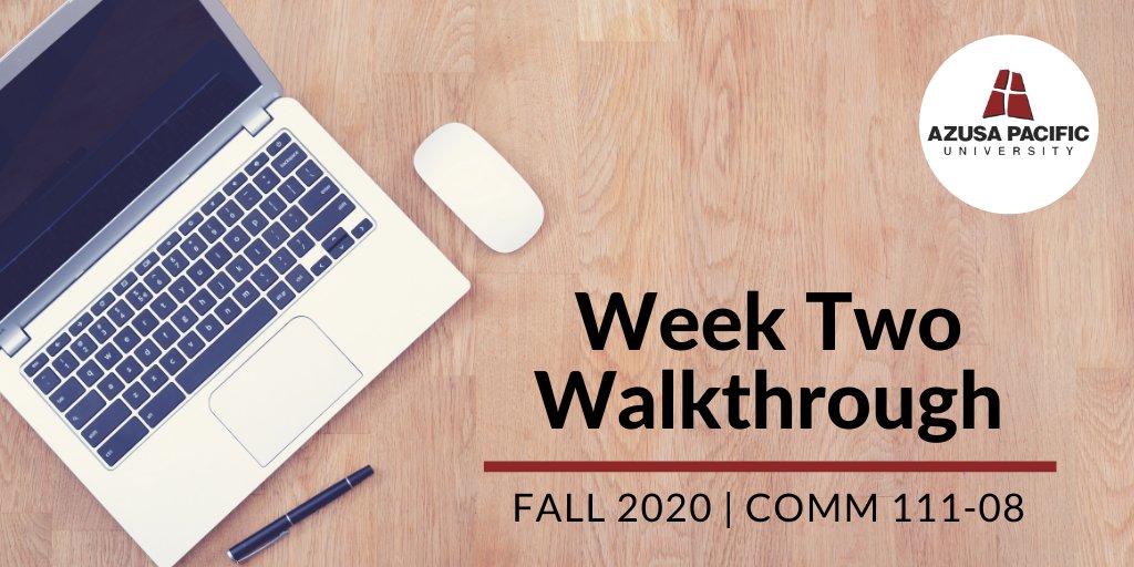 ProfessorNeu's tweet image. Hey, #PubComm111-08, here is your Week Two @CanvasLMS Module Walkthrough! youtu.be/Iahs-22wHsY