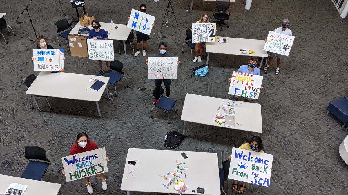 flinthillnews's tweet photo. Happy first day of school Huskies! Whether you're online or on-campus, we are THRILLED to have you back! Virtual families — don't forget to send your photos to marketing@flinthill.org for inclusion in our first-week gallery! #ConnectedHuskies #FirstDayofSchool https://t.co/pK6QNKDjmr