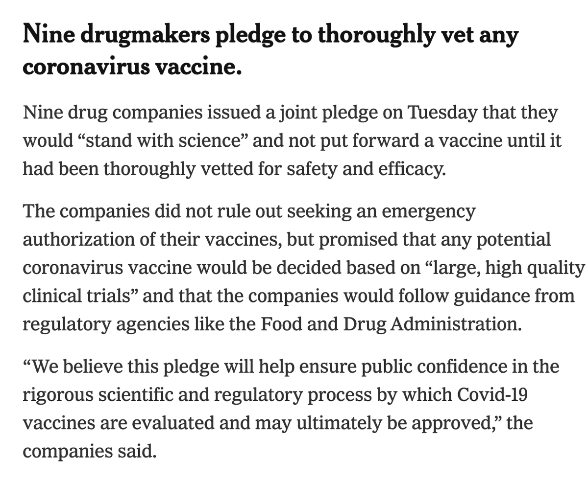 mikiebarb's tweet photo. An extraordinary statement -- and extraordinary,  above all, that these 9 companies felt it was necessary to say. https://t.co/aBVXPQbbjj