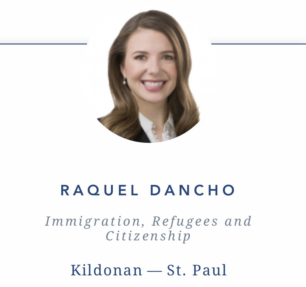 marcomendicino's tweet photo. Congratulations @raqueldancho on your appointment as IRCC critic! 
I look forward to working with you and all of our colleagues in the House to advance immigration on behalf of all Canadians 🇨🇦. https://t.co/XIy60GO71w