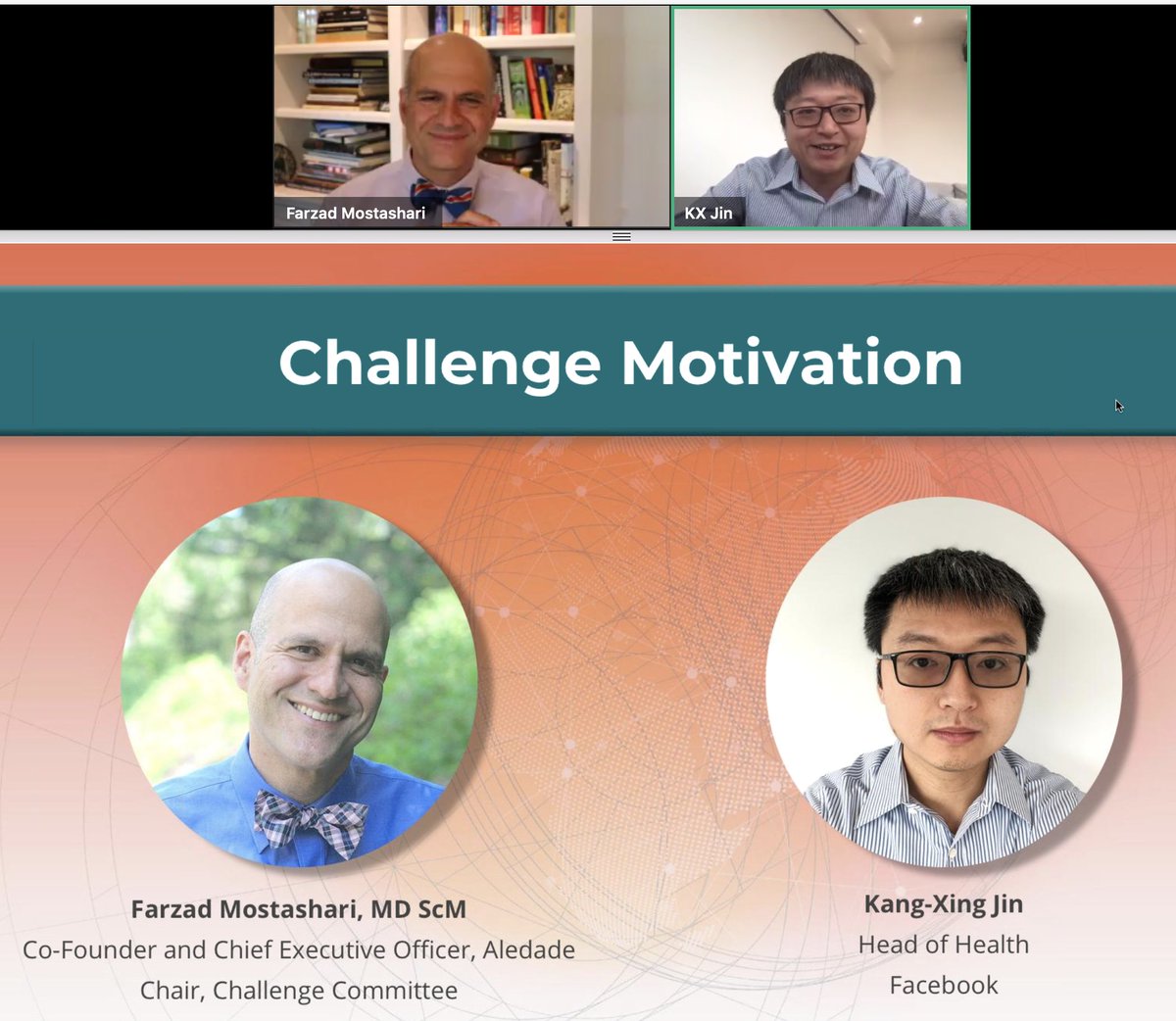 14/  @Farzad_MD and  @kxjin talk about uptake of the data"It's important to have interdisciplinary approaches bringing in complementary expertise." Citizen scientists, academics, and the general public are encouraged to participate!