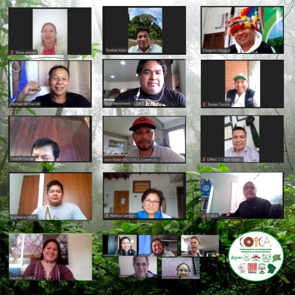 En la reunión de CDC y CCC, <a href="/coicaorg/">COICA ORG</a> y sus bases resuelven convocar a la Movilización Global por la Amazonía este 22 de septiembre.

Nuestro planeta esta sufriendo, nuestra Amazonía está llorando, por lo incendios, por los derrames petroleros, la pandemia y muchas otras amenazas