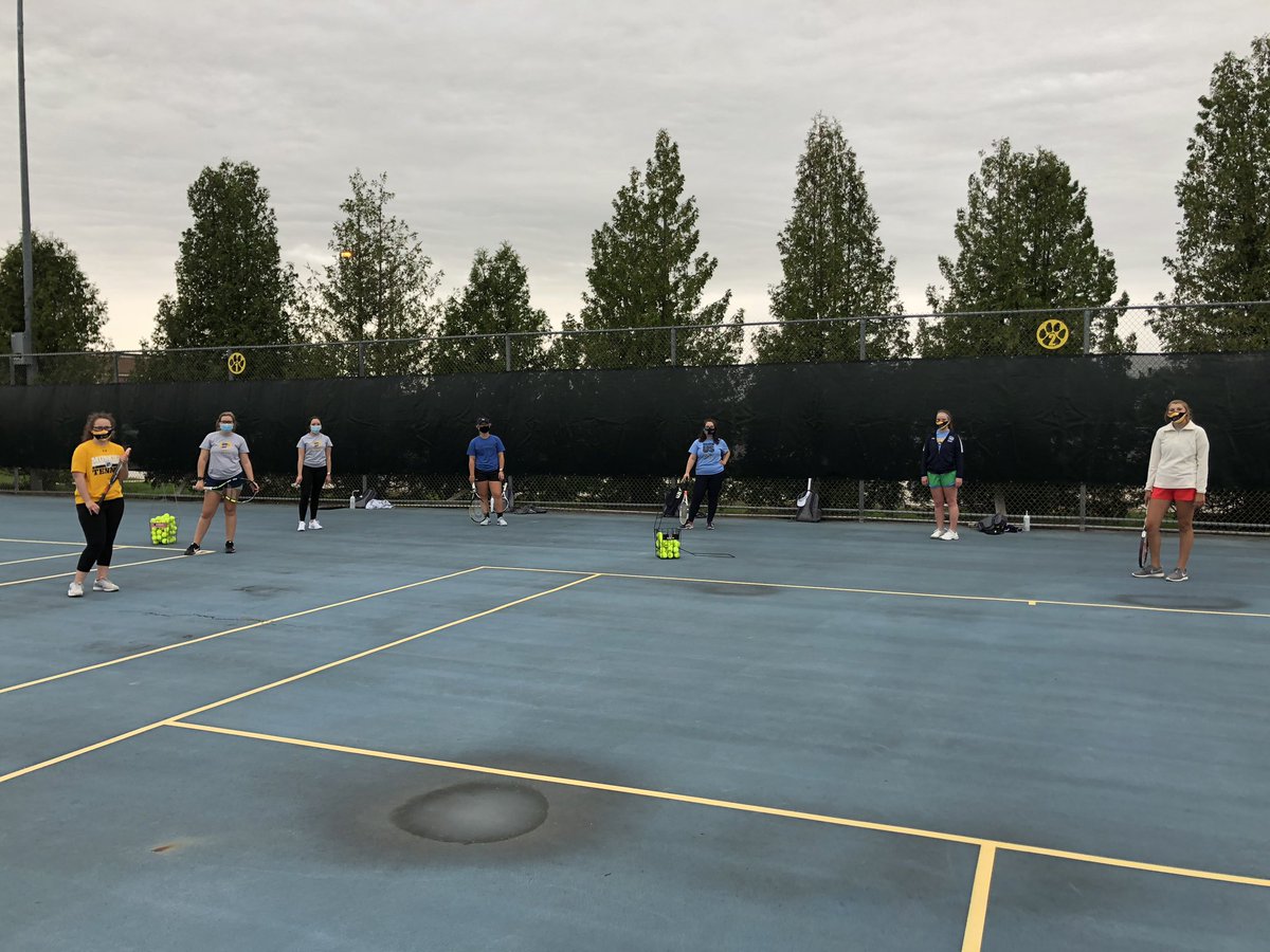 It feels good to be back in full swing! 🎾🙌🏻