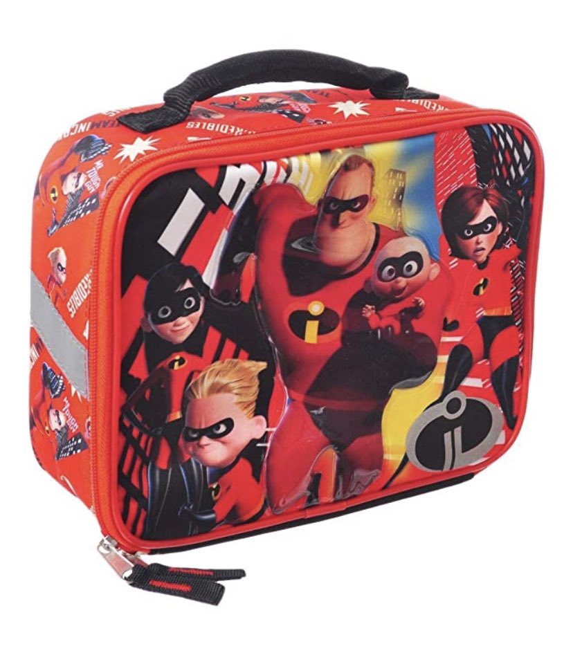 Character Backpacks and Lunch bags now in stock.