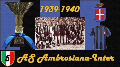 L’année suivante est historique pour les coéquipiers de Meazza qui remportent la première coupe d’Italie de leur histoire avant de remporté un 5ème scudetto. 20/23