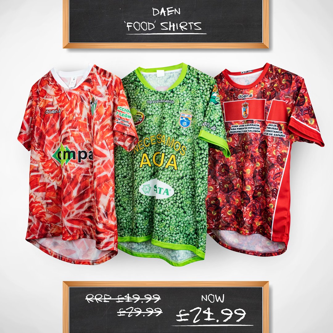 Classic Football Shirts on Twitter "These Hall of Shame food kits have been reduced down to