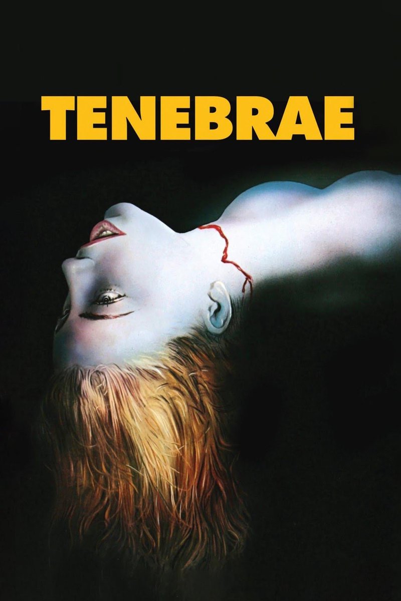 9/8/20 (first viewing) - Tenebrae (1982) Dir. Dario Argento