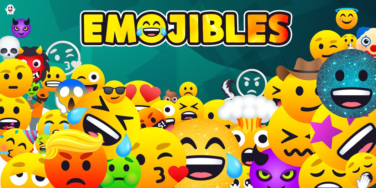 The Emojibles store in association with @RealityGamingG1  is now open!  🥳🥳 Collect, trade and play with your Emojibles in the upcoming game Emoji Clash! 

Come and buy official Emoji packs today 🎉 bit.ly/32oYpKd 

#NFTS #Emojis #joypixels #blockchain #game