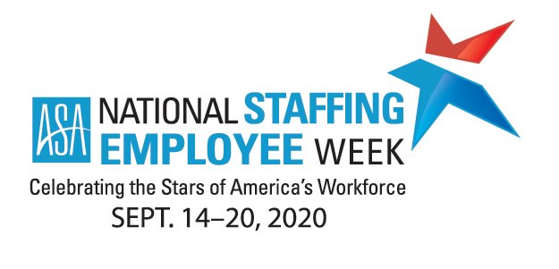 StaffingTweets's tweet photo. #NationalStaffingEmployeeWeek is in less than 1 week! Who's ready to join us in celebrating contributions of millions of people employed by US #staffing agencies on 9/14‒20? ISO new ideas to honor your #StaffingStars? ASA has you covered. Visit https://t.co/ekwoPUH183 https://t.co/YC6HBWzqSG