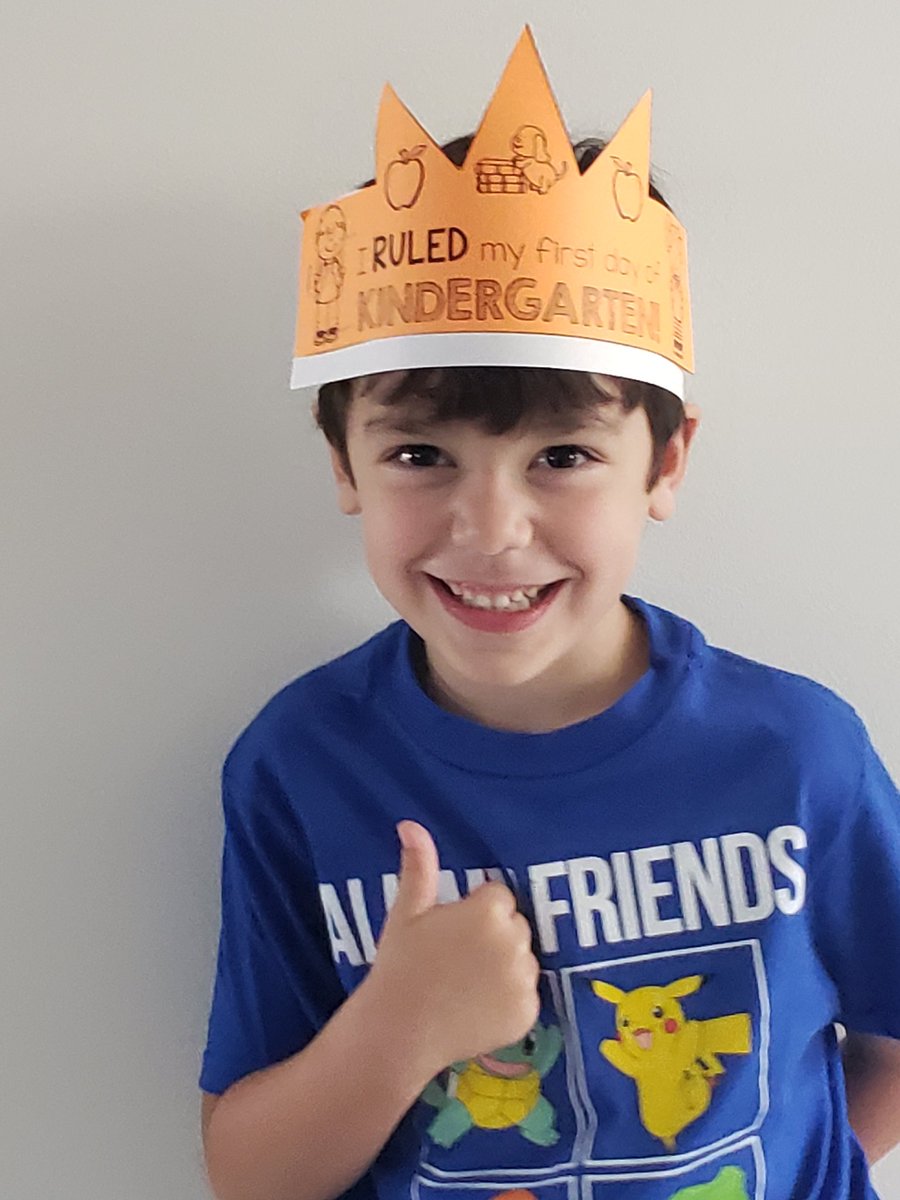 Successful 1st day of Kindergarten for this little man!! <a href="/StokleyMrs/">Kate Stokley</a> <a href="/LovettsvilleES/">Lovettsville ES</a>