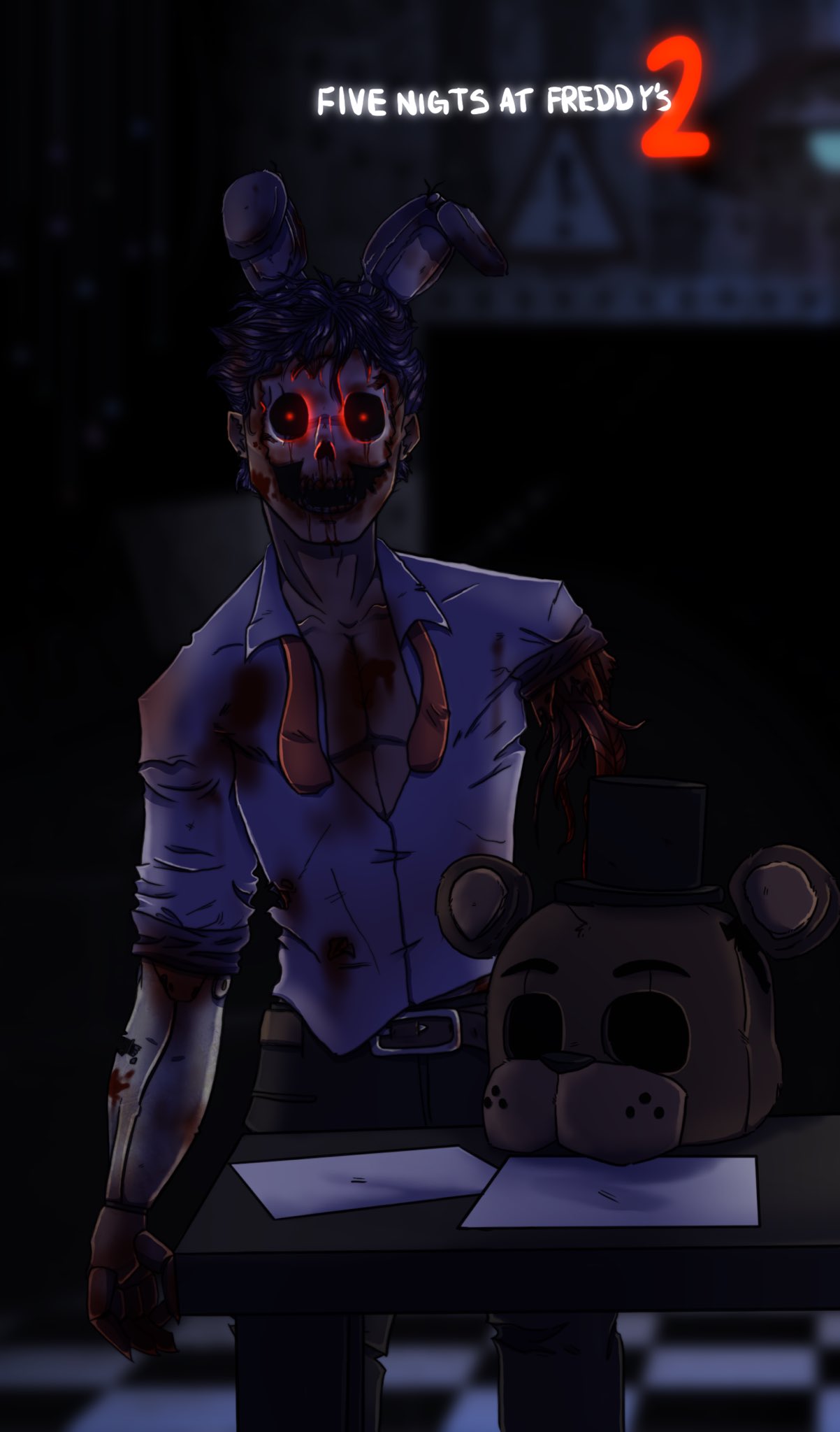 Some spooky Freddys #fnaf #fnafart #fnaffanart