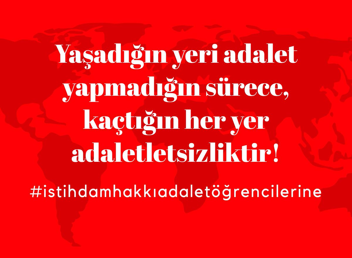 Sayın Adalet Bakanım sizi nasıl ikna edebiliriz?
<a href="/abdulhamitgul/">Abdulhamit Gül</a> <a href="/adalet_bakanlik/">T.C. Adalet Bakanlığı</a>
#istihdamhakkıadaletöğrencilerine
