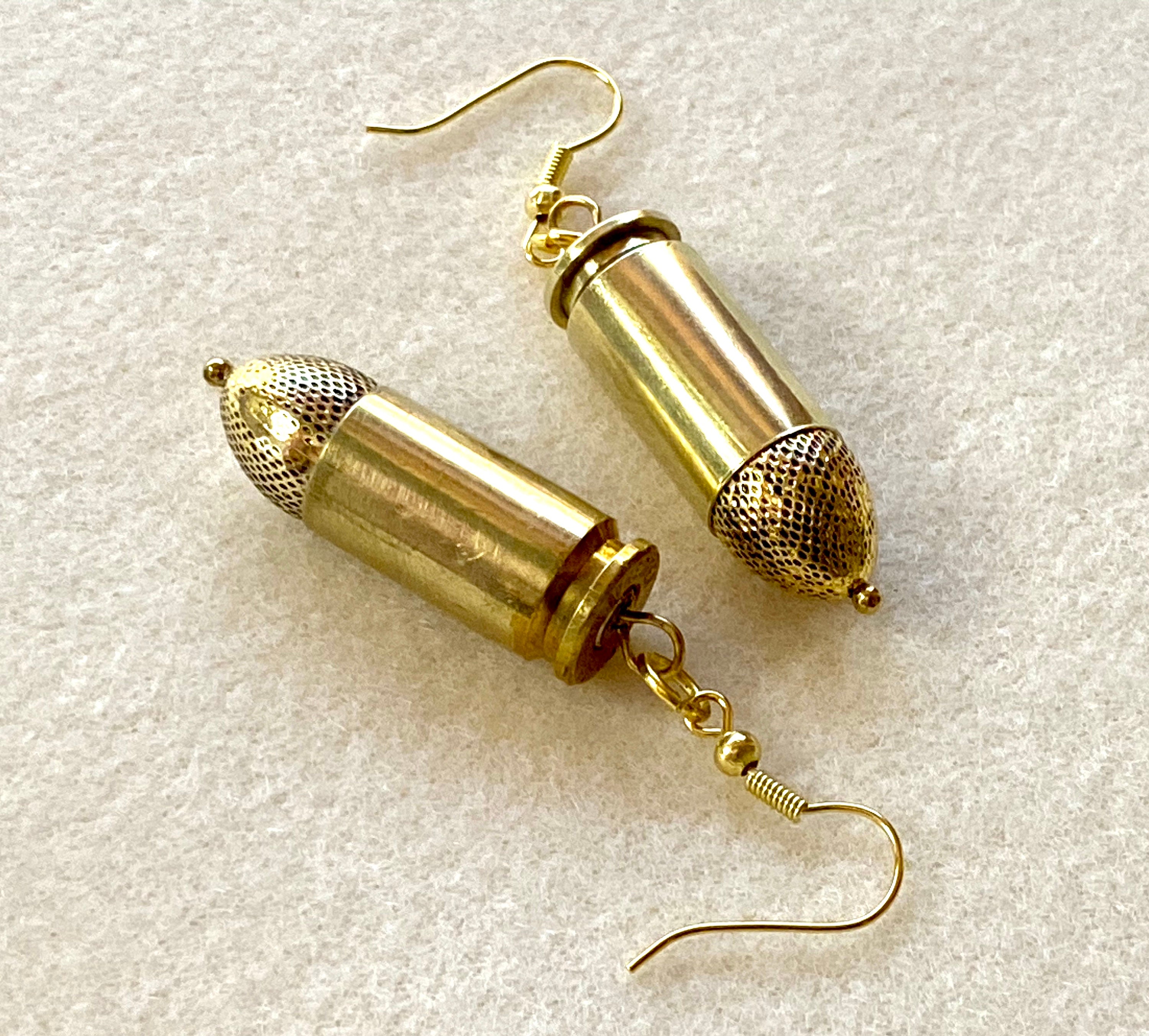 Shell casing earrings best sale