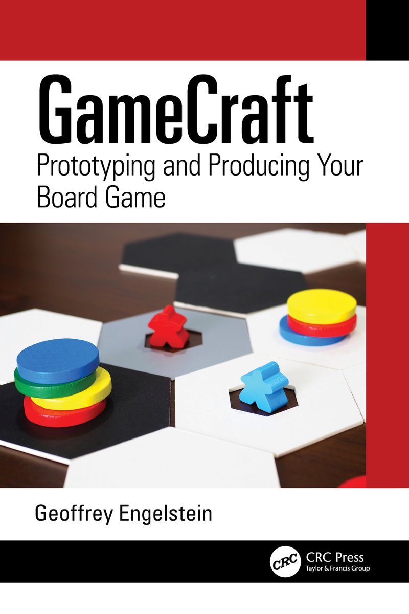 Had some time on my hands in quarantine, so I wrote a book! It covers prototyping tools and techniques, software, graphic design, rules writing, online prototypes like TTS, production costs and prep, and more...

Coming December from CRC Press!