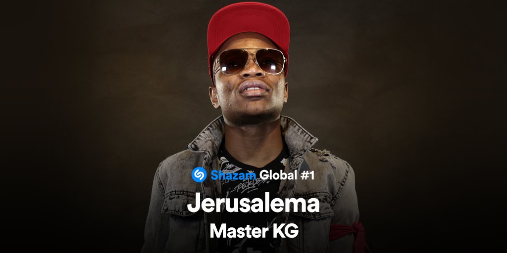 Congrats <a href="/MasterKGsa/">MASTER KG</a>! #Jerusalema is now the most Shazamed song in the world 🎉